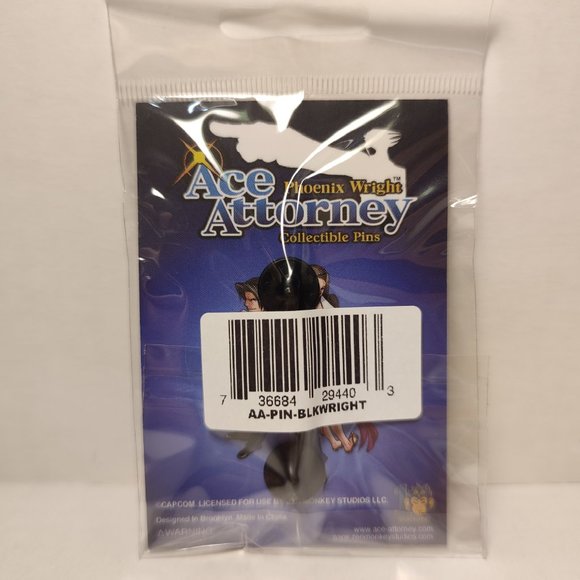 Phoenix Wright Official Ace Attorney Limited Edition Collectible Pin - Picture 2 of 3